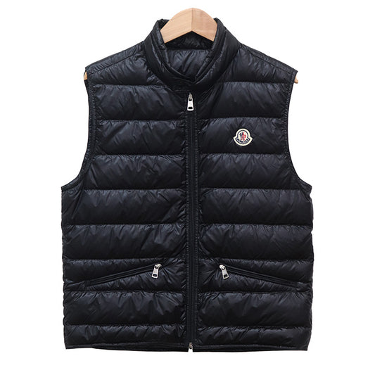 MONCLER モンクレール GUI GILET ダウンベスト ブラック F10911A10700 53029 
1 メンズ【中古】