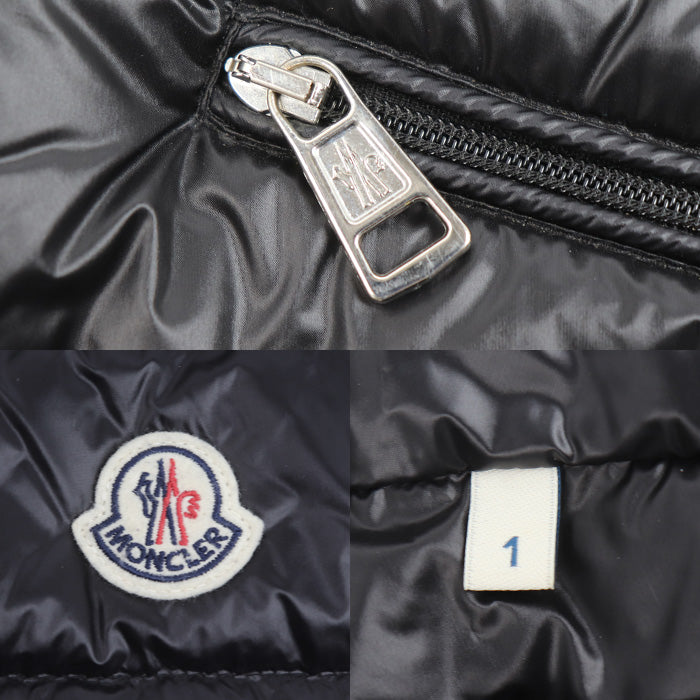 MONCLER モンクレール GUI GILET ダウンベスト ブラック F10911A10700 53029 
1 メンズ【中古】