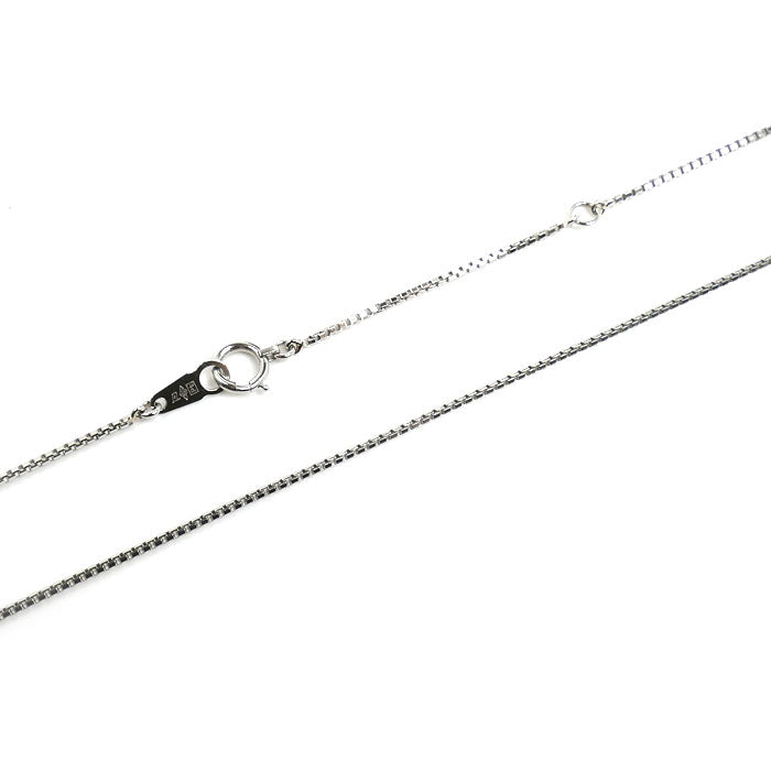 Pt850プラチナ ネックレス ベネチアン 3.8g 40cm レディース【中古】