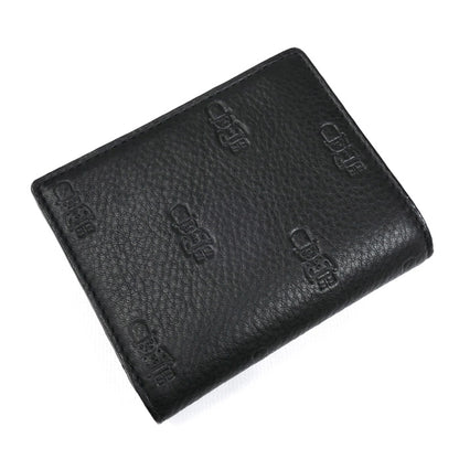 MACKINTOSH PHILOSOPHY マッキントッシュフィロソフィー バッキンガムベア 二つ折り財布 ブラック パープル 3140122 メンズ【中古】【極美品】