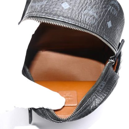 MCM エム・シー・エム スターク サイドスタッズ ヴィセトス ミニ リュック・デイパック ブラック MMK6SVE41BK001 レディース【中古】