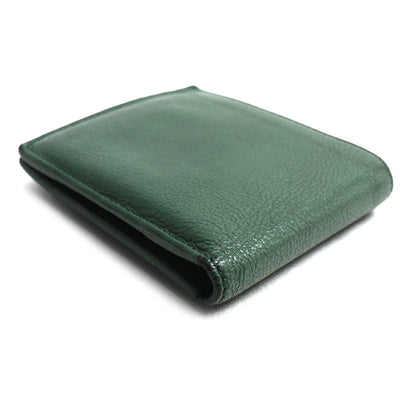 IL BISONTE イルビゾンテ 二つ折り財布 グリーン 54_1_411853 メンズ【中古】