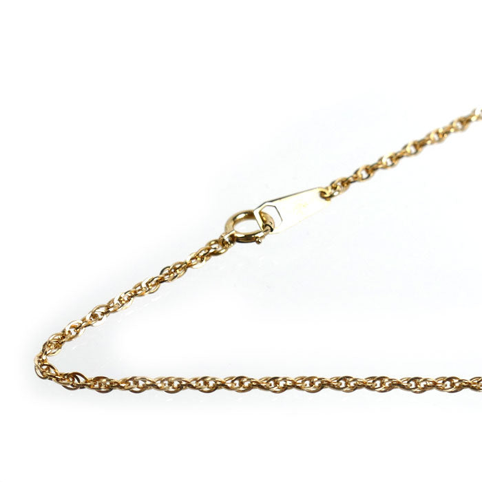 MIKIMOTO ミキモト K18YG イエローゴールド ネックレス 3.1g 40.5cm レディース【中古】