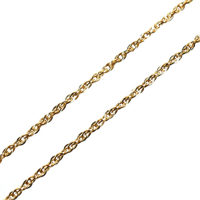 MIKIMOTO ミキモト K18YG イエローゴールド ネックレス 3.1g 40.5cm レディース【中古】