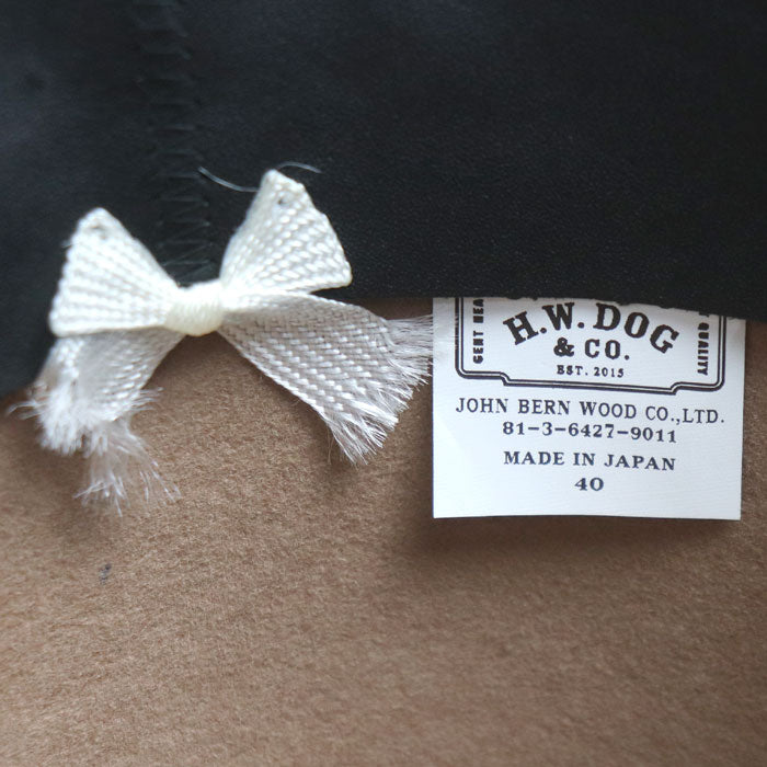 THE H.W.DOG&Co. ハット ベージュ 40 メンズ【中古】【美品】