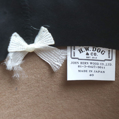 THE H.W.DOG&Co. ハット ベージュ 40 メンズ【中古】【美品】
