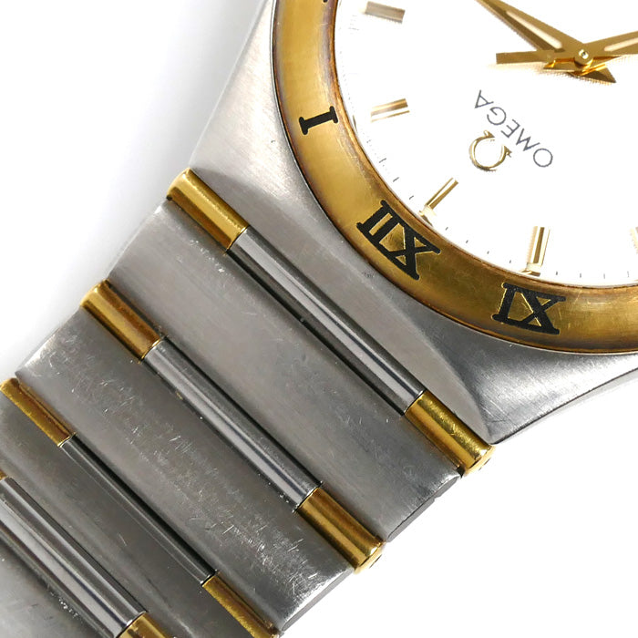 OMEGA オメガ コンステレーション 腕時計 電池式 1312.30 SS×K18YG メンズ【中古】