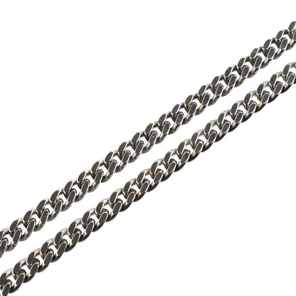Pt850プラチナ ネックレス 喜平2面カット 31.1g 59cm メンズ【中古】