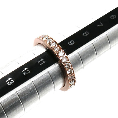 K18PG ピンクゴールド フルエタニティ リング・指輪 ダイヤモンド1.00ct 10号 3.2g レディース【中古】【美品】