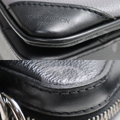 LOUIS VUITTON ルイ・ヴィトン トリオ メッセンジャー ショルダーバッグ モノグラム エクリプス グレー M69443 ICチップ メンズ【中古】