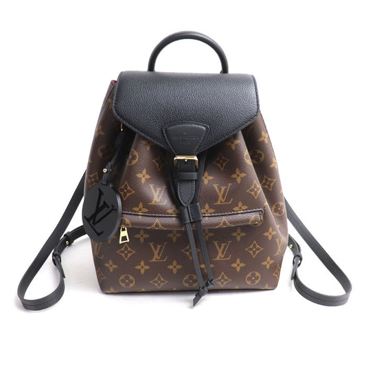 LOUIS VUITTON ルイ・ヴィトン モンスリ NM PM リュック・デイパック モノグラム モノグラム/ノワール M45515 IC/SA0231 レディース【中古】【美品】