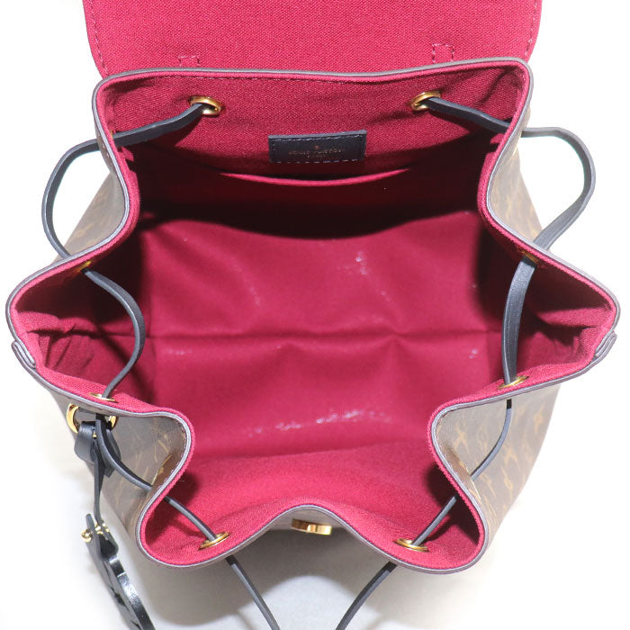 LOUIS VUITTON ルイ・ヴィトン モンスリ NM PM リュック・デイパック モノグラム モノグラム/ノワール M45515 IC/SA0231 レディース【中古】【美品】