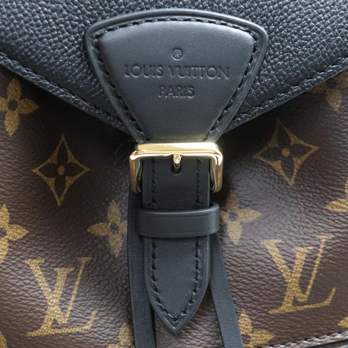 LOUIS VUITTON ルイ・ヴィトン モンスリ NM PM リュック・デイパック モノグラム モノグラム/ノワール M45515 IC/SA0231 レディース【中古】【美品】