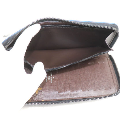 LOUIS VUITTON ルイ・ヴィトン ジッピーウォレット ヴェルティカル 長財布 ラウンドファスナー ルイヴィトン コレクション ブルー M82799 IC メンズ【中古】