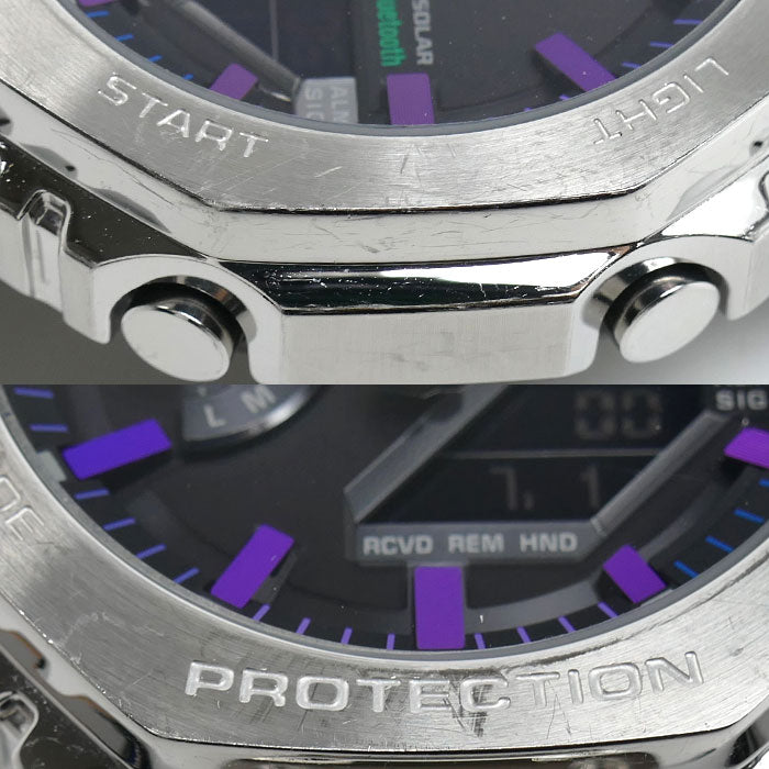 CASIO カシオ G-SHOCK 腕時計 ソーラー GM-B2100PC-1AJF メンズ【中古】