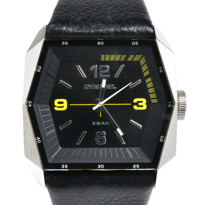 DIESEL ディーゼル ヘキサフェイス 腕時計 電池式 DZ-1292 メンズ【中古】