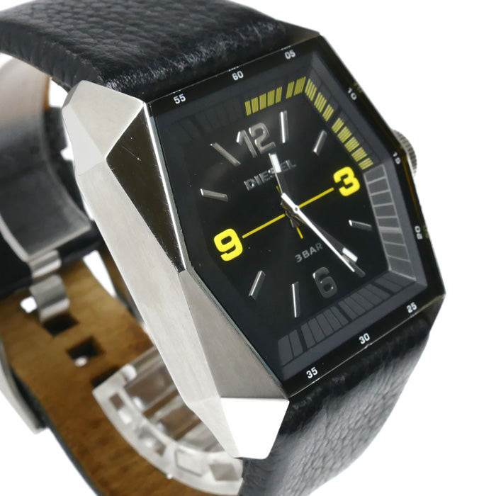 DIESEL ディーゼル ヘキサフェイス 腕時計 電池式 DZ-1292 メンズ【中古】