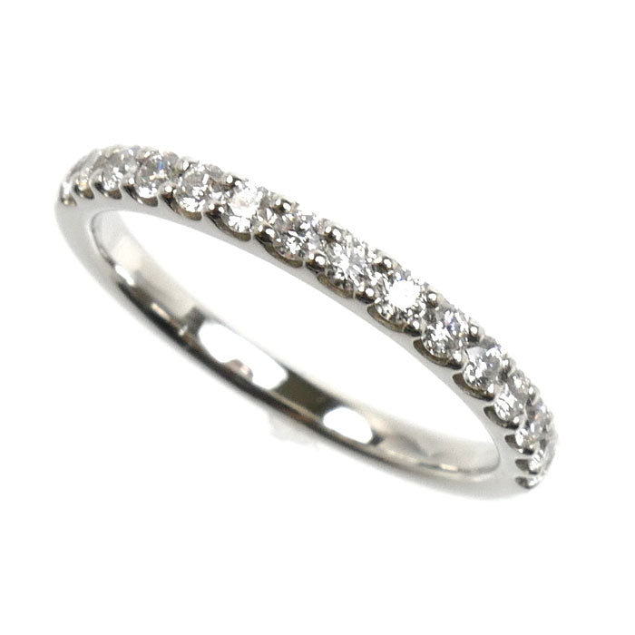 I-PRIMO Pt950プラチナ Vestalis ハーフエタニティ リング・指輪 ダイヤモンド0.27ct 9号 2.7g レディース【中古】【美品】