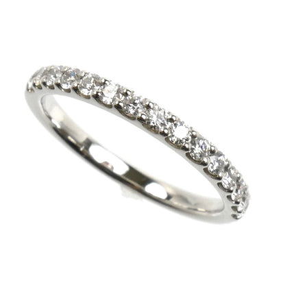 I-PRIMO Pt950プラチナ Vestalis ハーフエタニティ リング・指輪 ダイヤモンド0.27ct 9号 2.7g レディース【中古】【美品】