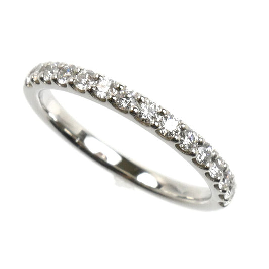 I-PRIMO Pt950プラチナ Vestalis ハーフエタニティ リング・指輪 ダイヤモンド0.27ct 9号 2.7g レディース【中古】【美品】