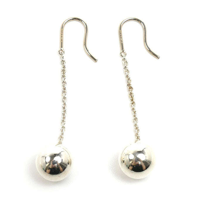 TIFFANY&Co. ティファニー シルバー925 ハードウェア ボール フック ピアス 5.0g レディース【中古】