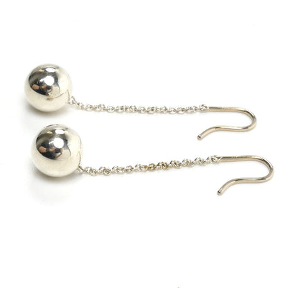 TIFFANY&Co. ティファニー シルバー925 ハードウェア ボール フック ピアス 5.0g レディース【中古】