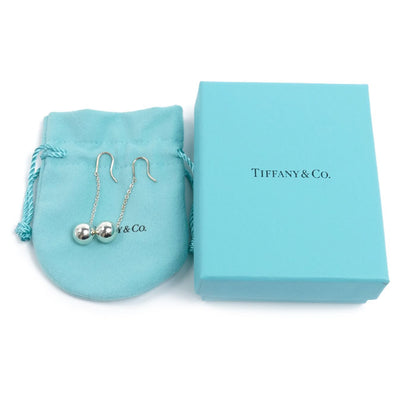 TIFFANY&Co. ティファニー シルバー925 ハードウェア ボール フック ピアス 5.0g レディース【中古】