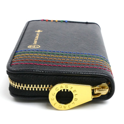 JC de CASTELBAJAC カステルバジャック ラウンドファスナー コインケース ブラック 27601 ユニセックス【中古】【美品】