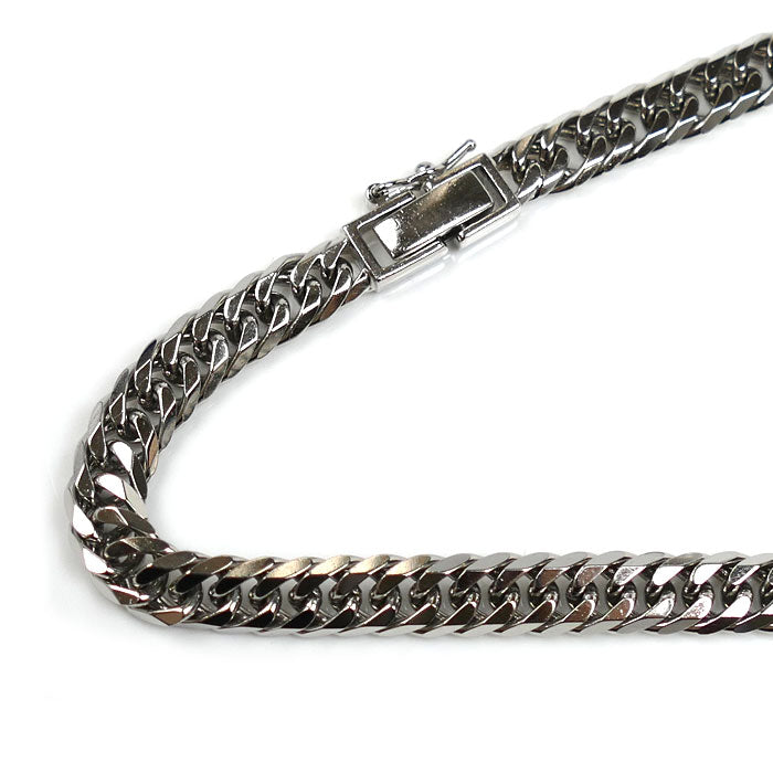 Pt850プラチナ ネックレス 喜平6面Wカット 50.3g 50cm メンズ【中古】