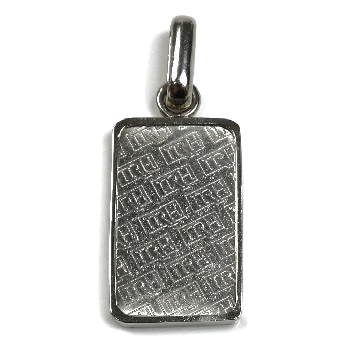 Pt999.5/Pt900 インゴット 徳力 ペンダントトップ 14.3g メンズ【中古】