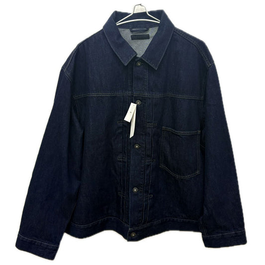 UNIQLO デニムトラッカージャケット デニムジャケット ブルー 311-484402 XXXL メンズ【未使用】【買取品】