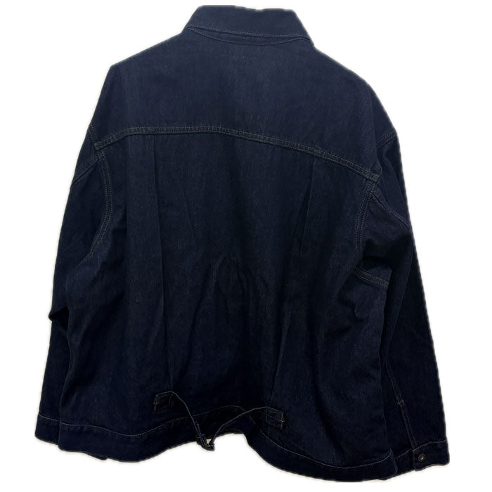 UNIQLO デニムトラッカージャケット デニムジャケット ブルー 311-484402 XXXL メンズ【未使用】【買取品】