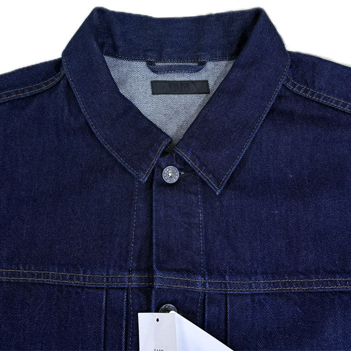 UNIQLO デニムトラッカージャケット デニムジャケット ブルー 311-484402 XXXL メンズ【未使用】【買取品】