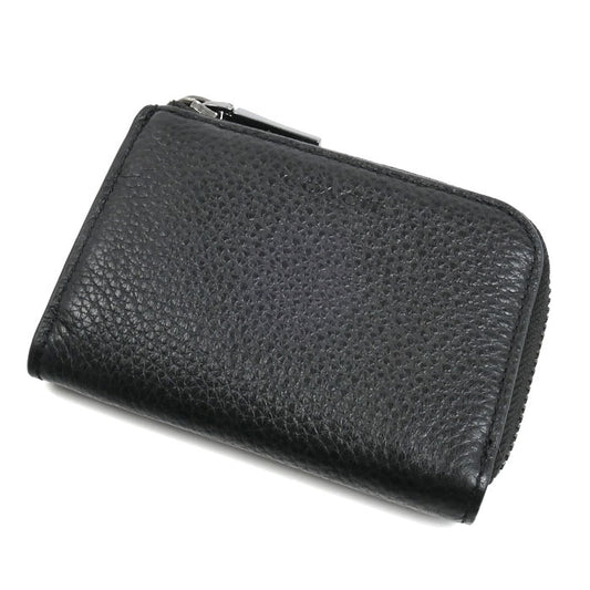 COACH コーチ ジップ キーケース コインケース ブラック CW358 QB/BK アウトレット メンズ【中古】【美品】