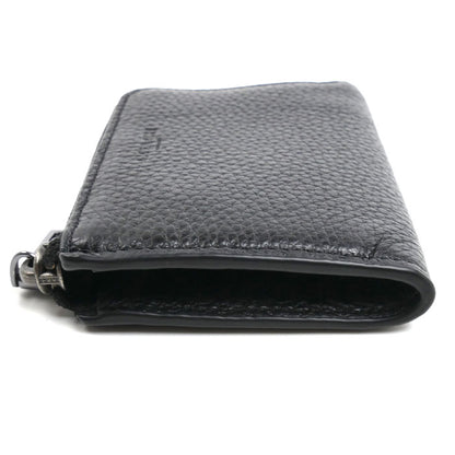 COACH コーチ ジップ キーケース コインケース ブラック CW358 QB/BK アウトレット メンズ【中古】【美品】