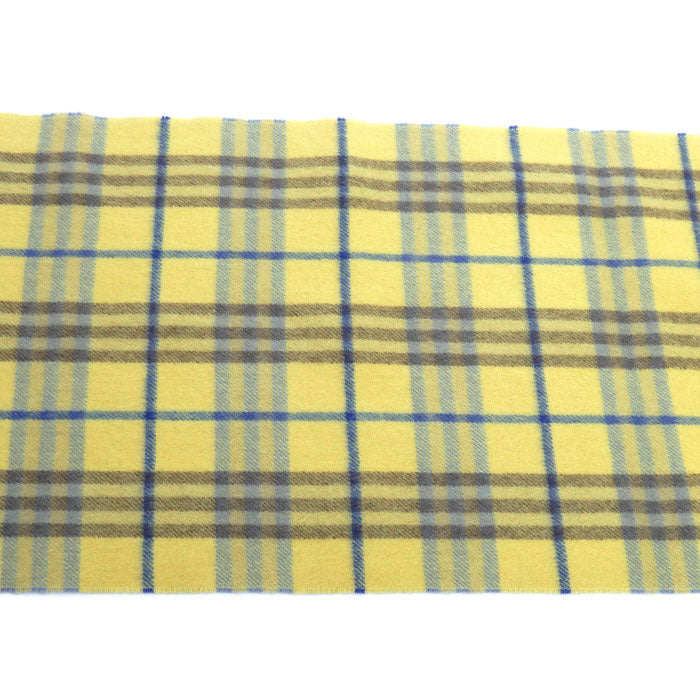 BURBERRY バーバリー LONDON ノバチェック マフラー イエロー レディース【中古】
