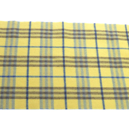BURBERRY バーバリー LONDON ノバチェック マフラー イエロー レディース【中古】