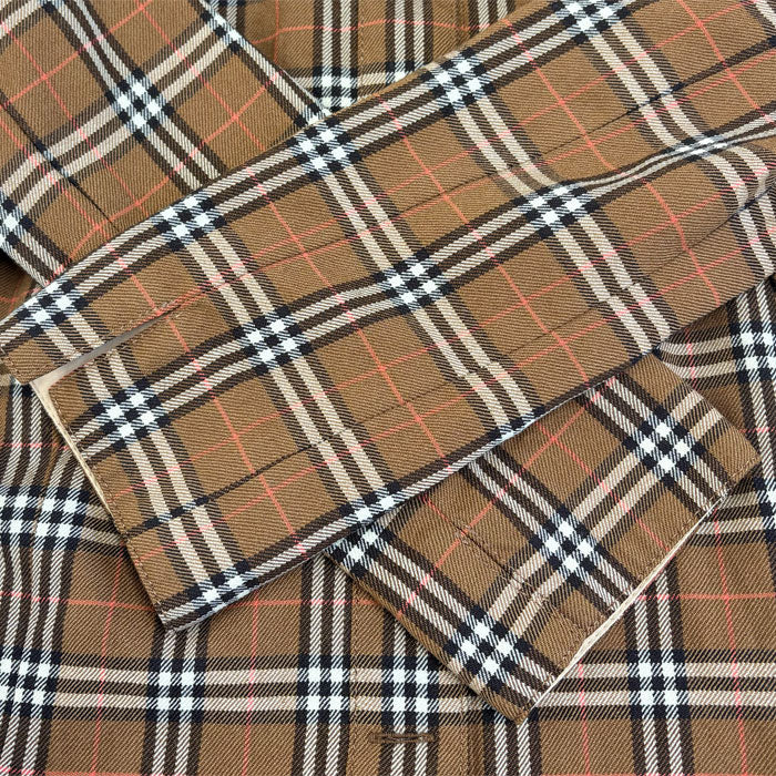 BURBERRY バーバリー BLUE LABEL ノバチェック ワンピース ブラウン FMF54-536 38 レディース【中古】