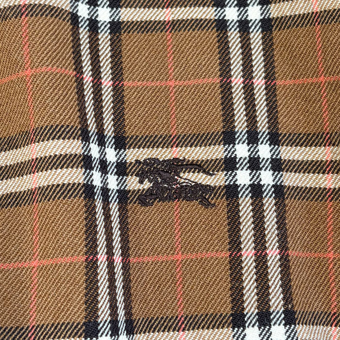 BURBERRY バーバリー BLUE LABEL ノバチェック ワンピース ブラウン FMF54-536 38 レディース【中古】