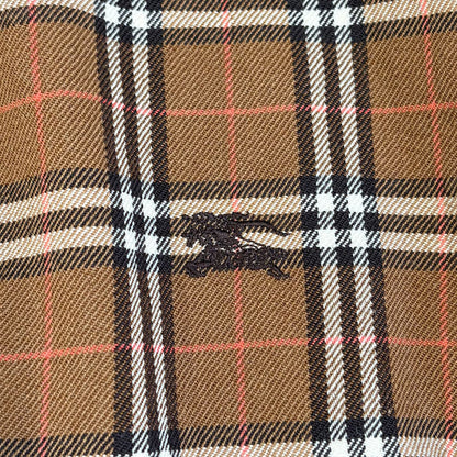 BURBERRY バーバリー BLUE LABEL ノバチェック ワンピース ブラウン FMF54-536 38 レディース【中古】