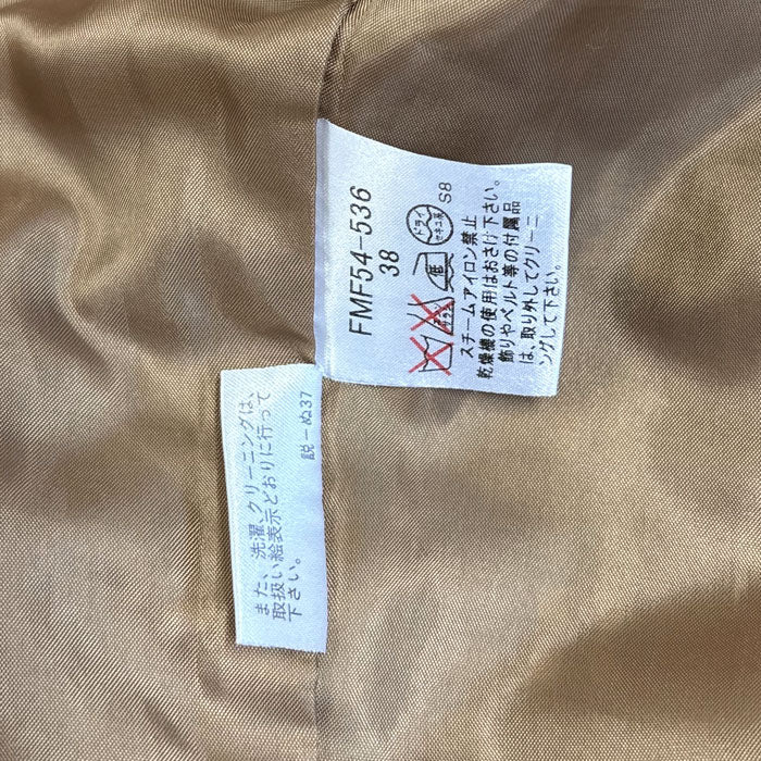 BURBERRY バーバリー BLUE LABEL ノバチェック ワンピース ブラウン FMF54-536 38 レディース【中古】