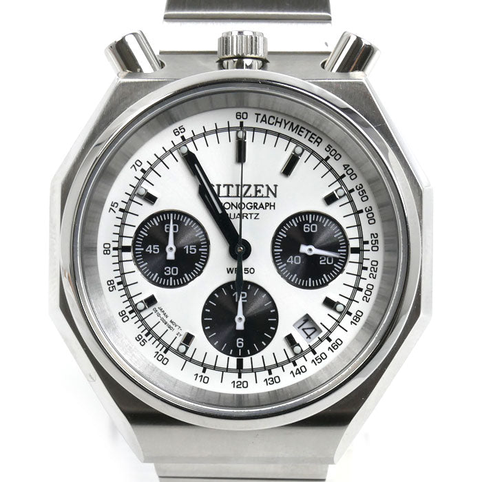 CITIZEN シチズン レコードレーベル TSUNO CHRONO Custum 腕時計 電池式 AN3700-62A/0510-0097X07 世界限定 1,600本 メンズ【中古】【美品】