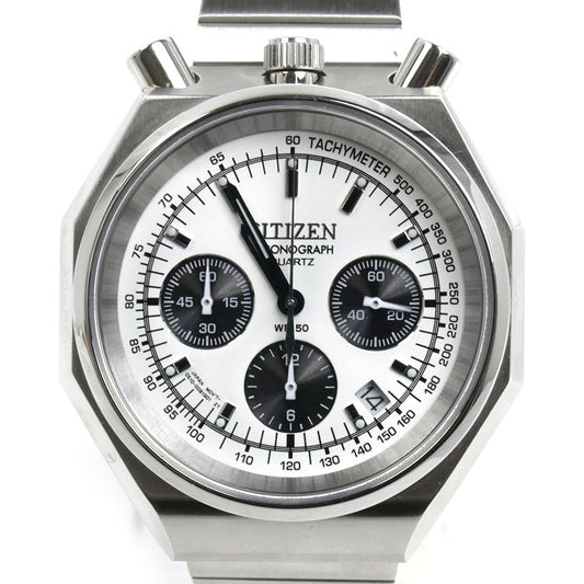 CITIZEN シチズン レコードレーベル TSUNO CHRONO Custum 腕時計 電池式 AN3700-62A/0510-0097X07 世界限定 1,600本 メンズ【中古】【美品】