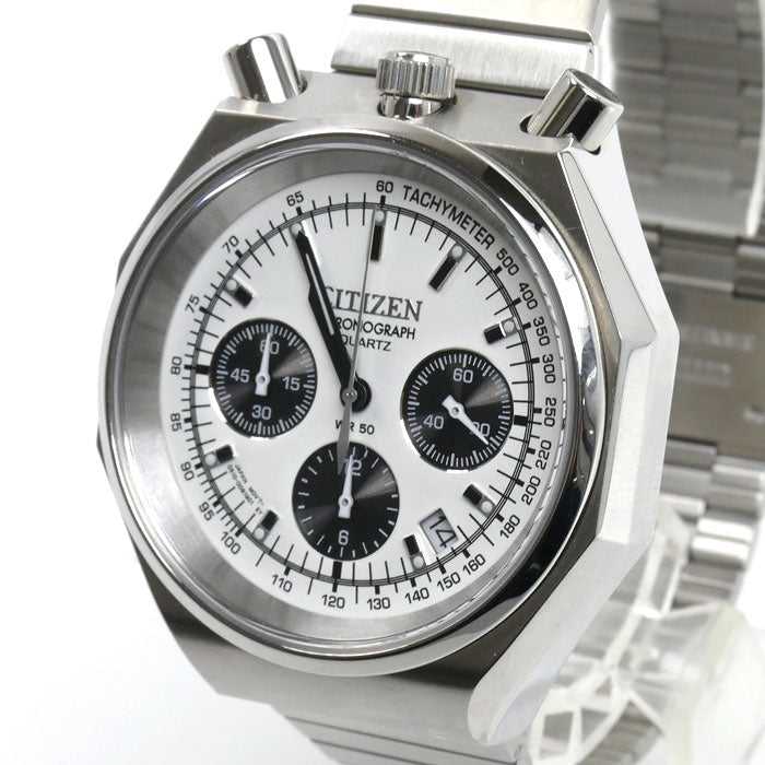 CITIZEN シチズン レコードレーベル TSUNO CHRONO Custum 腕時計 電池式 AN3700-62A/0510-0097X07 世界限定 1,600本 メンズ【中古】【美品】
