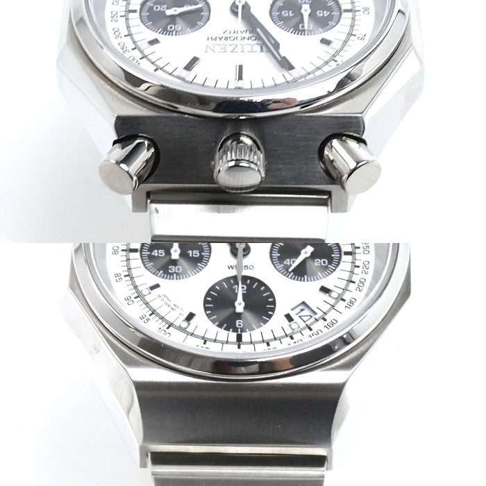 CITIZEN シチズン レコードレーベル TSUNO CHRONO Custum 腕時計 電池式 AN3700-62A/0510-0097X07 世界限定 1,600本 メンズ【中古】【美品】