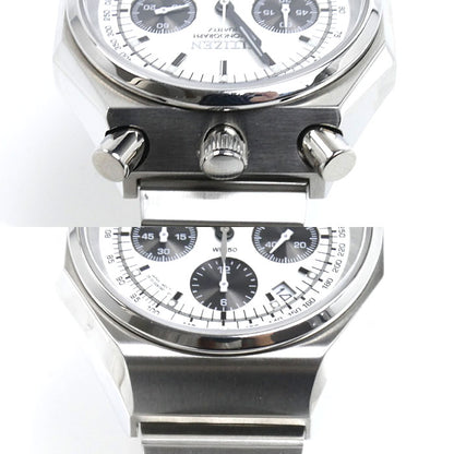 CITIZEN シチズン レコードレーベル TSUNO CHRONO Custum 腕時計 電池式 AN3700-62A/0510-0097X07 世界限定 1,600本 メンズ【中古】【美品】