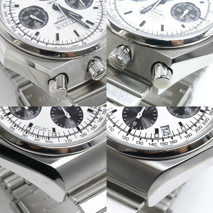 CITIZEN シチズン レコードレーベル TSUNO CHRONO Custum 腕時計 電池式 AN3700-62A/0510-0097X07 世界限定 1,600本 メンズ【中古】【美品】