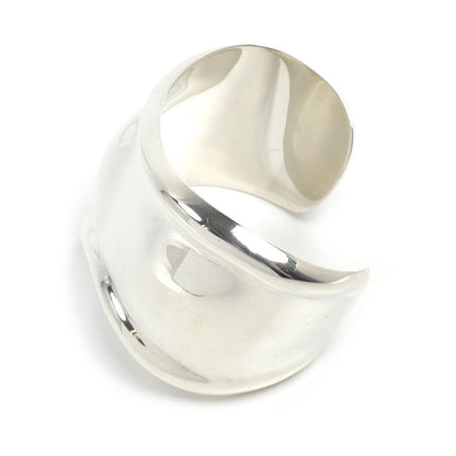 TIFFANY&Co. ティファニー シルバー925 スモール ボーン カフ バングル 60020031 53.9g レディース【中古】