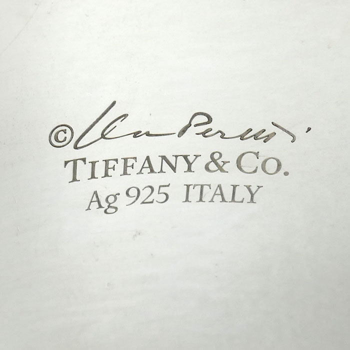 TIFFANY&Co. ティファニー シルバー925 スモール ボーン カフ バングル 60020031 53.9g レディース【中古】