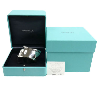 TIFFANY&Co. ティファニー シルバー925 スモール ボーン カフ バングル 60020031 53.9g レディース【中古】